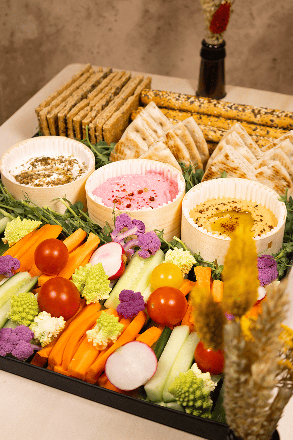 Plateau de Crudités Mixte (pour 12)