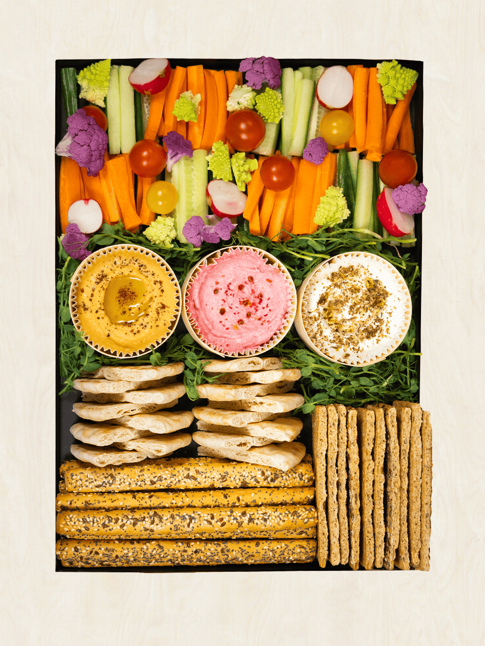 Plateau de Crudités Mixte (pour 12)