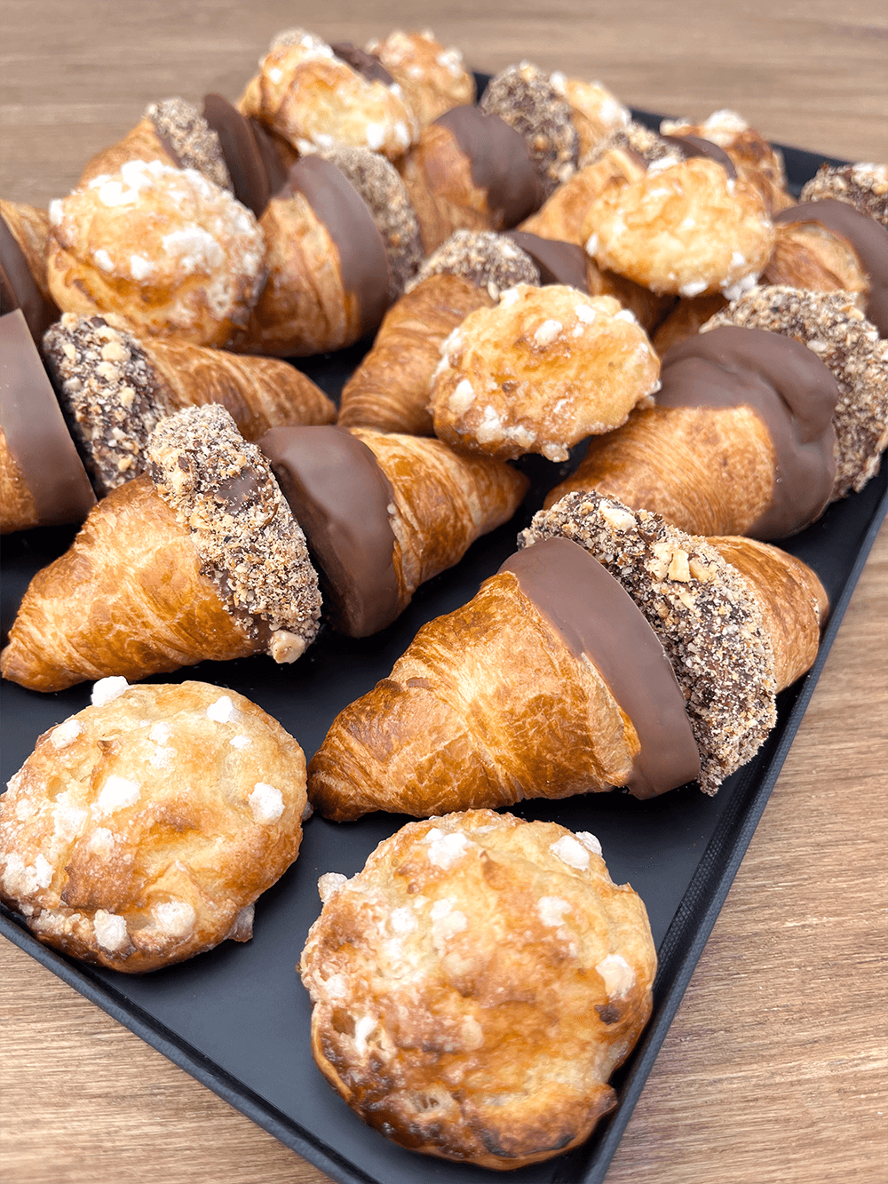 Plateau Mini Viennoiseries Choco-Noisettes (pour 12)