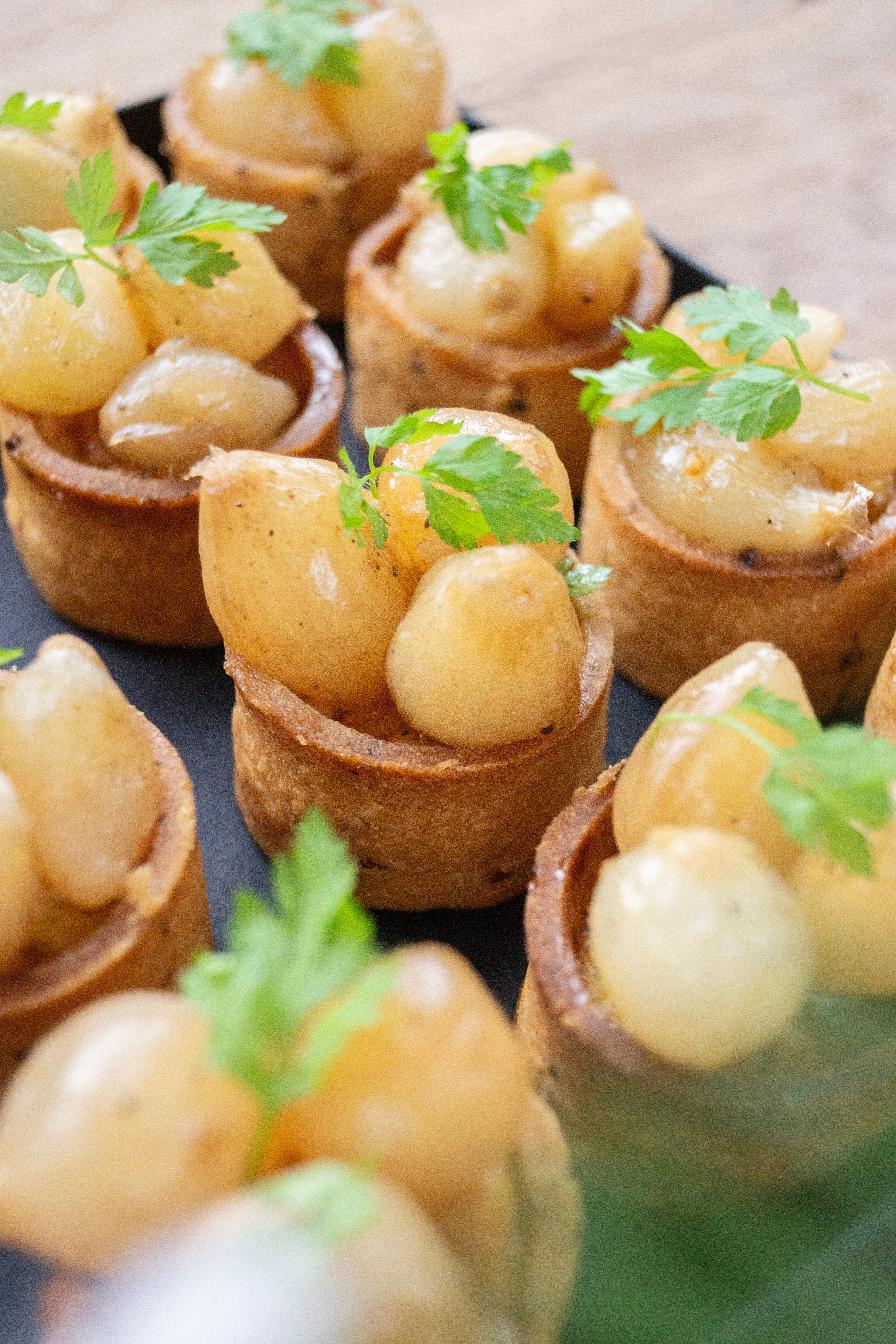 24 Mini Tartelettes salées - Oignons caramélisés