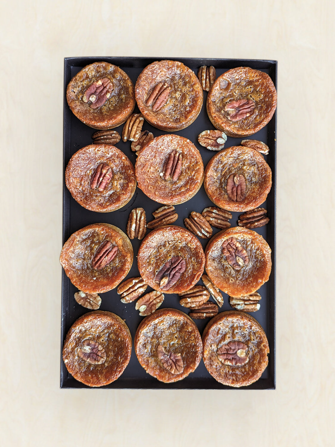 12 Tartelettes aux noix de pécan