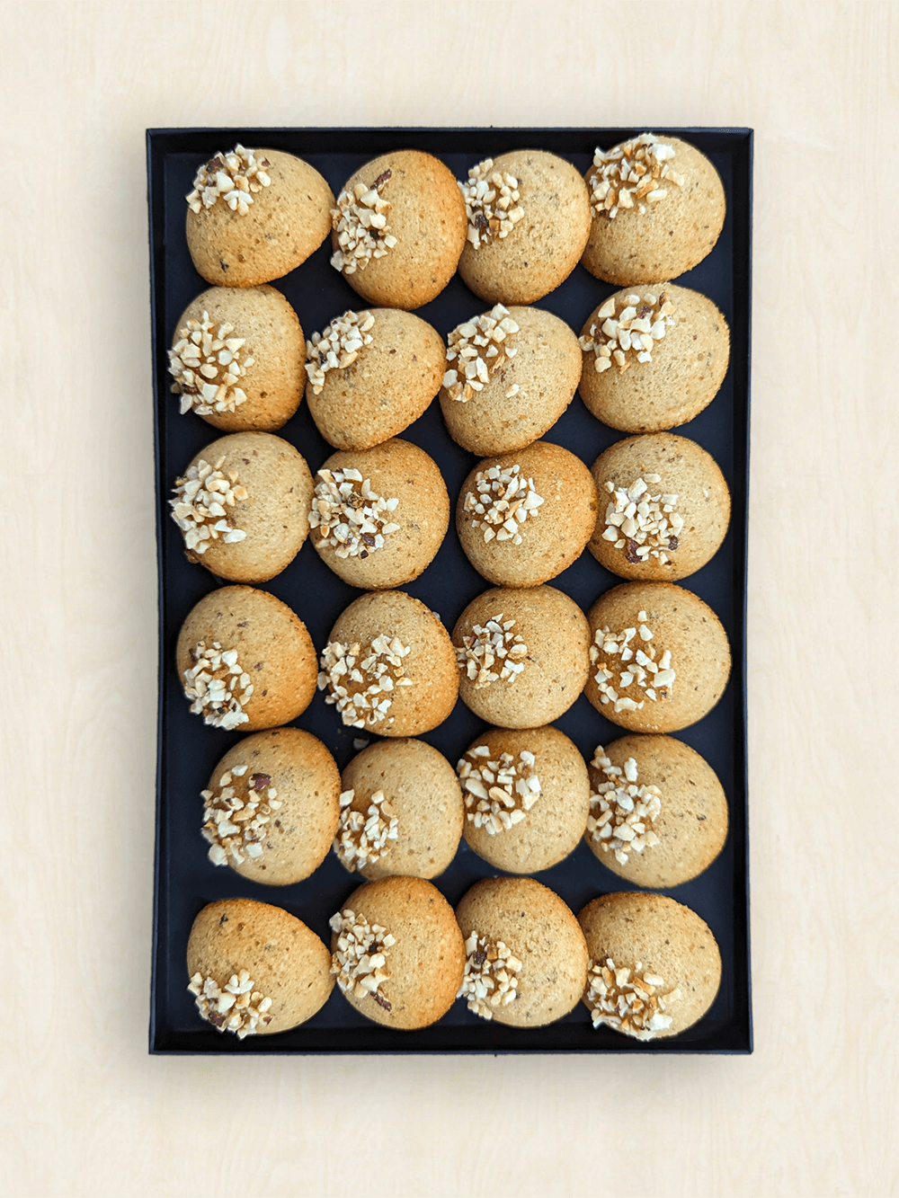 24 Mini Financiers Noisette